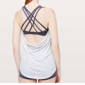 Lululemon Slay the Studio 2 in 1 Tank. Size 6.